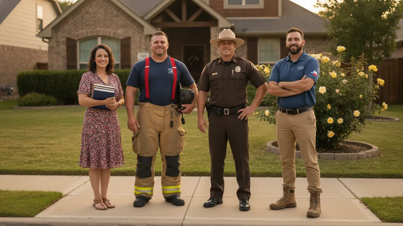 Homes for Texas Heroes Eligible Professions (2026) | Full TSAHC List